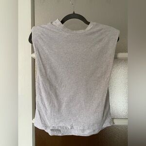 Aritzia Babaton Gray Sleeveless Top 2XS (also can fit small)